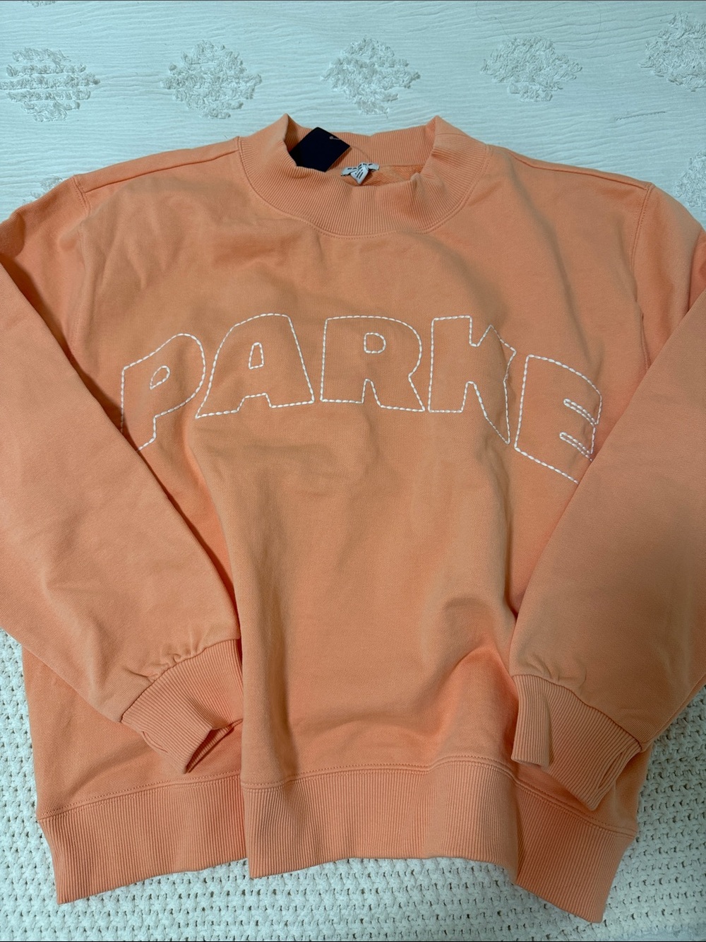 PARKE mockneck Sweater - Peach